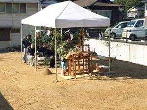 橋本医院　地鎮祭