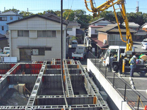 橋本医院　コンクリート